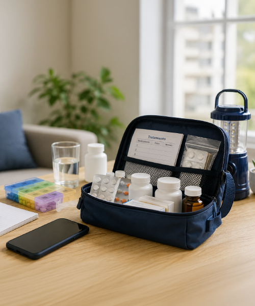 Cómo garantizar la continuidad de tus medicamentos durante una emergencia